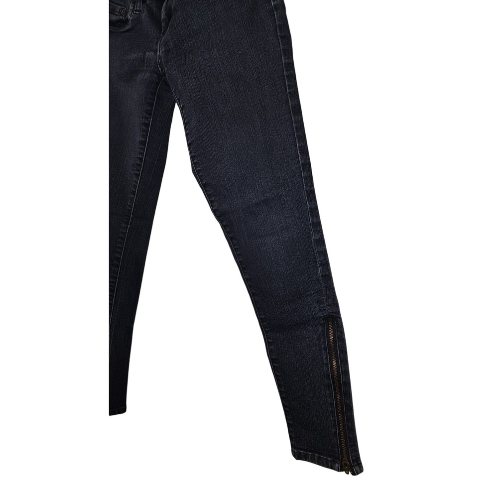 Charlotte‎ Russe Jeans Womens Sz 6 Denim Stretch Extreme Skinny Dark Wash Blue